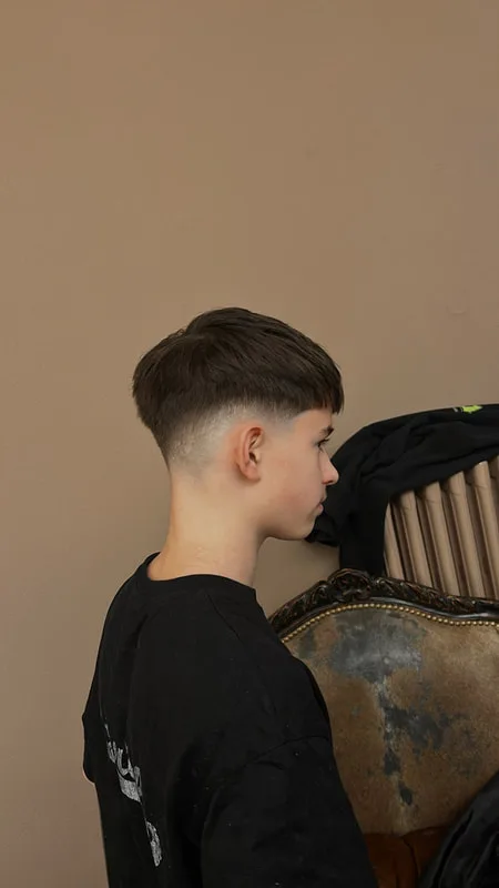 Men's haircut by Sylvan Warring, hair studio in Zürich