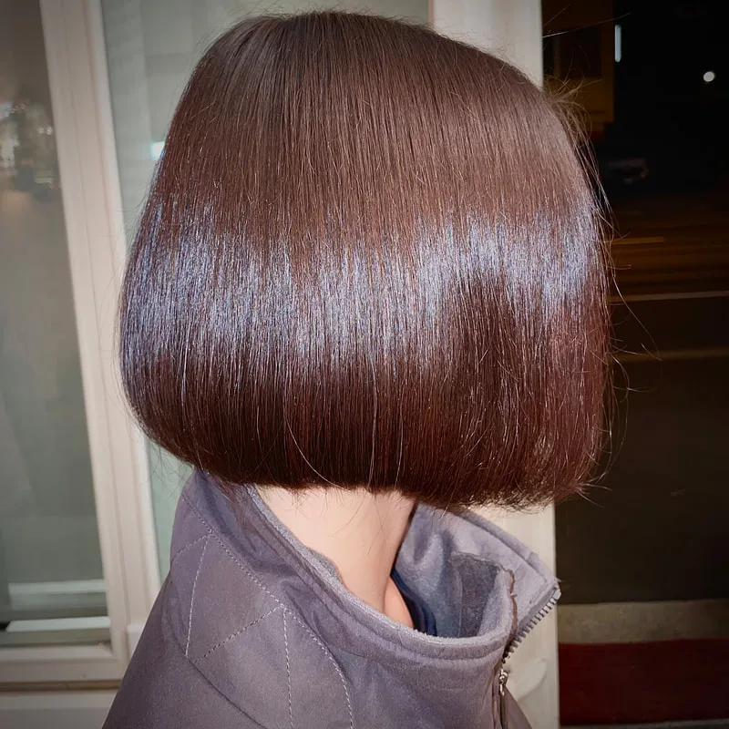 Women's haircut by Sylvan Warring, hair studio in Zürich